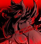  absurd_res anthro axelwolf blood blood_on_face blood_on_hand blood_on_mouth bodily_fluids daddy_gen dialogue grabbing_viewer hi_res killing male papa_gen red_eyes solo style_parody tadashi_arasaka violence 