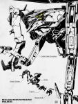 bladewolf cable cable_tail character_name copyright_name grad_(metal_gear_rising) highres mecha mechanical_tail metal_gear_(robot) metal_gear_(series) metal_gear_excelsus metal_gear_rising:_revengeance monochrome no_humans non-humanoid_robot raptor_(metal_gear_rising) robot robot_animal robot_dog science_fiction spot_color standing tail vodomerka_(metal_gear_rising) walker white_background yanase_takayuki 
