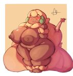 2023 3_fingers :3 ambiguous_gender ankle_tuft anthro anthro_focus anthrofied areola arm_tuft big_areola big_breasts big_hair big_nipples biped blonde_hair border bovid breasts brown_areola brown_body brown_fur brown_nipples brown_nose caprine colored curled_horn curvy_figure digital_media_(artwork) duo featureless_crotch female female_focus fingers front_view full-length_portrait fur fur_hair generation_5_pokemon glistening glistening_breasts glistening_eyes green_horn hair hi_res horn huge_breasts huge_hair huge_hips human humanoid_hands leg_tuft lightmizano long_hair looking_at_viewer mammal mane monotone_hair multicolored_body multicolored_fur nintendo nipples nude open_:3 open_mouth open_smile orange_pupils overweight overweight_anthro overweight_female paws pink_eyes pokemon pokemon_(species) pokemorph portrait pupils restrained shaded signature simple_background smile solo_focus standing stuck thick_thighs three-quarter_view tuft two_tone_body two_tone_fur unaware voluptuous whimsicott white_border wide_hips wool_(fur) wrist_tuft yellow_background yellow_body yellow_fur yellow_wool 