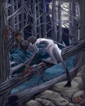  american_mythology anthro blood bodily_fluids female hi_res indigenous_north_american_mythology mythology north_american_mythology solo wendigo 