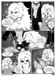  anthro breasts brother_(lore) brother_and_sister_(lore) cleavage clothed clothing comic cricetid dialogue english_text felid female hair hamster hi_res larger_female larger_male lion male mammal monochrome nimzy noms_(nimzy) pantherine rodent short_stack sibling_(lore) sister_(lore) size_difference smaller_male text tobi_(nimzy) toiya_crimson toni_(nimzy) 