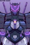  1girl artist_name breasts butter_sugoi cowboy_shot decepticon genderswap genderswap_(mtf) large_breasts mecha narrow_waist navel no_humans robot solo tarn the_transformers_(idw) transformers 