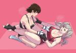  2girls absurdres cirenk highres mma multiple_girls niijima_makoto persona persona_5 takamaki_anne 