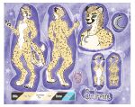  absurd_res anatomy anatomy_reference anthro border cheetah felid feline hi_res male male/male mammal model_sheet reference_image selreini_(character) sfw_version solo white_border 