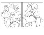  2023 2koma 5_fingers anal anal_penetration anthro anthro_on_anthro anthro_penetrated anthro_penetrating anthro_penetrating_anthro arms_bent balls big_breasts biped black_text blush blush_lines bodily_fluids bottomwear bouncing_breasts bra breasts bulge butt cartoon_network closed_smile clothed clothed_anthro clothed_gynomorph clothed_intersex clothed_male clothing comic crossgender cutaway dialogue digital_drawing_(artwork) digital_media_(artwork) domestic_cat duo english_text eyebrows eyelashes fangs felid feline felis female fingers footwear from_behind_position fully_clothed fully_clothed_anthro fully_clothed_gynomorph fully_clothed_intersex fully_clothed_male genitals glans gym_bottomwear gym_clothing gym_shorts gynomorph gynomorph/male gynomorph_penetrated hair half-closed_eyes hi_res humanoid_genitalia humanoid_penis interrupted_speech intersex intersex/male intersex_penetrated intraspecies iris long_hair looking_at_another looking_at_another&#039;s_butt looking_at_butt looking_at_partner looking_back looking_back_at_another looking_back_at_partner looking_down male male_penetrating male_penetrating_gynomorph male_penetrating_intersex mammal midriff monochrome mouth_closed mtf_crossgender mu_plus narrowed_eyes nipples ok_k.o.!_let&#039;s_be_heroes open_mouth open_smile partially_clothed partially_clothed_anthro partially_clothed_gynomorph partially_clothed_intersex penetration penis prick_ears pupils purrcival raised_bra raised_clothing raised_underwear running selfcest sex shirt shoes short_hair shorts smile smiling_at_partner speech_bubble sports_bra square_crossover sweat t-shirt talking_to_another talking_to_partner teeth text thick_thighs topwear underwear 