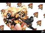  1girl absurdres ahoge bell_pepper_slice bike_shorts black_gloves black_jacket black_shorts black_skirt blonde_hair blush breasts commentary_request dated fabarm_sat-8 food food-themed_background food_in_mouth food_on_face girls&#039;_frontline gloves green_eyes gun hair_between_eyes hair_ornament hairband highres holding holding_gun holding_weapon italian_flag italian_flag_print jacket korean_commentary large_breasts letterboxed long_hair long_sleeves messy_hair mixed-language_commentary mouth_hold multicolored_clothes multicolored_jacket neck_ribbon olive orange_gloves orange_hairband orange_jacket partial_commentary pepperoni pizza pizza_background pleated_skirt print_ribbon puffy_cheeks redshark7839 ribbon s.a.t.8_(girls&#039;_frontline) shield shield_module shorts shotgun shotgun_shell signature simple_background skindentation skirt solo trigger_discipline two-sided_gloves two-tone_jacket v-shaped_eyebrows very_long_hair weapon white_background 
