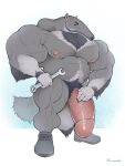  abs anteater anthro balls big_balls big_muscles big_penis body_hair chest_hair clothing flaccid footwear footwear_only genitals giant_anteater hi_res huge_balls huge_muscles huge_penis humanoid_genitalia humanoid_penis hyper hyper_balls hyper_genitalia hyper_muscles hyper_penis male male/male mammal mostly_nude musclegut muscular nipples pecs penis pilosan pubes purrcules_(artist) sex shoes shoes_only solo thick_thighs vein veiny_penis xenarthran 