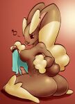  anthro female female/female generation_4_pokemon gynomorph intersex kaizooki lagomorph leporid lopunny mammal nintendo pokemon pokemon_(species) rabbit solo 