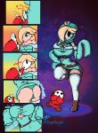  breasts clothing expansion female hi_res legwear mario_bros mask nintendo panties rosalina_(mario) shyguy super_mario_galaxy sweater tagme thigh_highs topwear trapknight underwear 