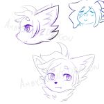  ambiguous_gender ambysweetdragon anthro canid canine drawing drawing_tablet female fox group humanoid hybrid kemono male male/female mammal practice sfw trio 