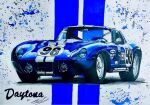  acrylic_paint_(medium) car castrol english_commentary master_concentrate28 motor_vehicle no_humans original painting_(medium) race_vehicle racecar roundel shadow shelby_cobra shelby_cobra_daytona_coupe signature traditional_media vehicle_focus 