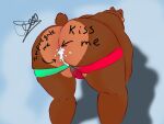  &amp; barazoku bear butt ezra_(disambiguation) gaek male male/male mammal slightly_chubby solo 