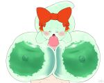  areola big_areola big_breasts big_penis blush boo_(mario) bow_ribbon breast_play breasts duo eyes_closed female first_person_view genitals ghost green_areola green_body green_nipples hi_res huge_areola huge_breasts hyper hyper_breasts lady_bow male male/female male_pov mario_bros montgomery_glands nintendo nipples not_furry nude open_mouth paper_mario penis sanka-tetsu sex spirit titfuck tongue tongue_out white_body white_skin 