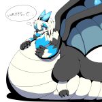  bellows belly big_belly dragon hair hi_res inflation luelue male torte_dragon vore wings 
