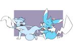  2020 3_fingers 3_toes bell bell_collar blue_body blue_eyes blue_fur collar duo eevee fakemon feet female feral fingers flytermo2 foot_on_face fur generation_1_pokemon head_tuft hi_res inner_ear_fluff kalee_(mew) legendary_pokemon mac_(shrike_alvaron) male mew_(pokemon) neck_tuft nintendo open_mouth paws pikachu playful pokemon pokemon_(species) simple_background teeth toes tongue tuft white_background white_body white_fur yellow_eyes 