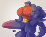  anthro anthrofied balls barazoku big_balls big_muscles big_pecs big_penis butt crocobu erection garchomp garchomp_(randomribbon) generation_4_pokemon genitals hi_res huge_balls huge_muscles huge_penis hyper hyper_balls hyper_genitalia hyper_muscles hyper_penis male muscular muscular_male nintendo nipples pecs penis pokemon pokemon_(species) smile solo vein veiny_penis 