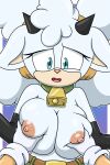  anthro bell big_breasts bovid breast_grab breasts caprine female hand_on_breast hi_res idw_publishing lanolin_the_sheep_(sonic) looking_at_viewer mammal nipples sega sheep solo sonic_the_hedgehog_(comics) sonic_the_hedgehog_(idw) sonic_the_hedgehog_(series) sonicguru 