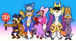  anthro bandai_namco blue_body blue_fur canid canine carmelita_fox diane_foxington digimon digimon_(species) disney dreamworks eyewear female fox fur glasses group krystal maid_marian mammal nintendo orange_body orange_fur portzebie renamon robin_hood_(disney) sandwich_(disambiguation) sly_cooper_(series) sony_corporation sony_interactive_entertainment star_fox stop_sign sucker_punch_productions the_bad_guys 