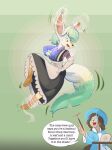  absurd_res canid canine canis clothed clothing domestic_dog dress dustyerror eevee eeveelution female fox gender_transformation generation_1_pokemon generation_4_pokemon hi_res leafeon maid_uniform mammal matachu nintendo pokemon pokemon_(species) trans_(lore) transformation uniform 