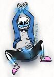  bone humanoid male rainbowwolf6112 restrained sans_(undertale) skeleton solo undertale undertale_(series) 