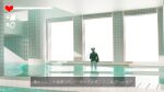  backrooms_(creepypasta) ceiling dream_pool hallway highres horror_(theme) immersed indoors original partially_submerged pool reflection reflective_water scenery shizui_fen soaking_feet submerged tile_ceiling tile_floor tile_wall tiles 
