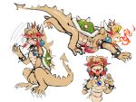  animal_humanoid bowser bowsette_meme breath_powers crown elemental_manipulation female fire fire_breathing fire_manipulation headgear hi_res humanoid koopa_humanoid mario_bros meme nintendo scalie scalie_humanoid solo super_crown worm_(artist) 