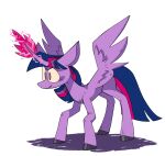  digital_media_(artwork) equid equine feathered_wings feathers female feral friendship_is_magic hair hasbro hi_res hooves horn magic mammal my_little_pony princess_twilight_sparkle_(mlp) purple_body purple_eyes purple_feathers purple_hair purple_tail simple_background solo spread_wings tail tongue tongue_out twilight_sparkle_(mlp) volchok white_background winged_unicorn wings 