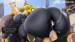  absurd_res anthro anus areola balls belly_inflation big_balls big_breasts big_butt big_penis black_areola black_body black_nipples blizzard_entertainment bodily_fluids breasts butt cricetid cum cum_between_breasts cum_in_ass cum_in_pussy cum_inflation cum_inside cum_on_breasts cum_on_penis cum_string english_text eyes_closed female female_penetrated gangbang genital_fluids genitals group group_sex hammond_(overwatch) hamster hanzo_(overwatch) hi_res huge_breasts huge_butt human human_on_taur human_penetrating human_penetrating_taur inflation interspecies kiffy_(artist) larger_female larger_taur looking_back machine male male/female male_penetrating male_penetrating_female mammal multicolored_body nipples nude omnic orisa_(overwatch) overwatch penetration penis rodent sex side_boob size_difference smaller_anthro smaller_male taur taur_penetrated text tusks two_tone_body vaginal vaginal_penetration yellow_eyes 