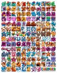  abra absurd_res aerodactyl alakazam ambiguous_gender amphibian antennae_(anatomy) arbok arcanine arthropod articuno asterozoan avian bat beak beedrill bellsprout biped blastoise blue_body bone bovid brown_body bulbasaur butterfree canid canine caterpie cc-by-nc-sa chansey charizard charmander charmeleon chazmuco clefable clefairy cloyster countershade_torso countershading creative_commons crustacean cubone dewgong diglett dipstick_tail ditto_(pokemon) dodrio doduo dragon dragonair dragonite dratini drowzee dugtrio echinoderm eevee eeveelution ekans electabuzz electrode_(pokemon) elemental_creature equid equine exeggcute exeggutor fangs farfetch&#039;d fearow feathered_wings feathers felid feline feral fin fire flaming_tail flareon flora_fauna fossil_pokemon gastly generation_1_pokemon gengar geodude gloom_(pokemon) golbat goldeen golduck golem_(pokemon) goo_creature graveler green_body grimer growlithe gyarados haunter hi_res hitmonchan hitmonlee holding_object horn horsea humanoid hypno_(pokemon) insect insect_wings ivysaur jigglypuff jolteon jynx kabuto kabutops kadabra kakuna kangaskhan kingler koffing krabby lapras legendary_pokemon lickitung machamp machoke machop magikarp magmar magnemite magneton mammal mankey marine markings marowak membrane_(anatomy) membranous_wings meowth metapod mew_(pokemon) mewtwo mollusk moltres mr._mime muk multi_tail nidoking nidoqueen nidoran nidorina nidorino ninetales nintendo oddish omanyte omastar onix open_mouth paras parasect persian_(pokemon) pidgeot pidgeotto pidgey pikachu pink_body pinsir plant pokemon pokemon_(species) poliwag poliwhirl poliwrath ponyta porygon primeape psyduck purple_body quadruped raichu rapidash raticate rattata red_body reptile rhydon rhyhorn sandshrew sandslash scalie scyther seadra seaking seel shellder slowbro slowpoke smile snake snorlax spearow squirtle starfish starmie staryu surfboard surfing tail tail_fin tail_markings tangela tauros teeth tentacles tentacool tentacruel tongue tongue_out vaporeon venomoth venonat venusaur victreebel vileplume voltorb vulpix wartortle weedle weepinbell weezing wigglytuff wings yellow_body zapdos zubat 