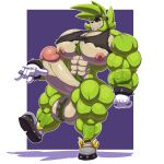  absurd_res afrosoricid anthro ball_tuft big_muscles bobert body_hair bracelet chest_tuft clothing crossgender footwear genitals hi_res huge_muscles hyper hyper_genitalia hyper_muscles idw_publishing jewelry male mammal muscular ring sega shoes solo sonic_the_hedgehog_(comics) sonic_the_hedgehog_(idw) sonic_the_hedgehog_(series) surge_the_tenrec tenrec torn_clothing tuft 
