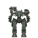  artist_request atlas_(battle_of_titans) autocannon battle_of_titans cannon glowing highres holding holding_weapon mecha mechanical_arms mechanical_legs over_shoulder pixel_art robot science_fiction shoulder_cannon straight-on transparent_background walker weapon weapon_over_shoulder 