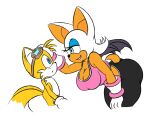  age_difference alternate_costume anthro bat canid canine duo female fox hyoumaru male male/female mammal miles_prower older_female rouge_the_bat sega sonic_riders sonic_the_hedgehog_(series) taller_female younger_male 