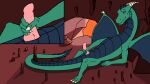  animated atlas cave dragon feral frame_by_frame genitals jerk-off male male/male masturbation penis solo solofap teasing terens 