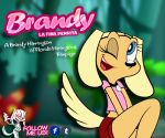  aaa anthro brandy_and_mr._whiskers brandy_harrington canid canine canis clothing disney domestic_dog dorbs female low_res mammal sex smile solo 