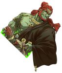  ganondorf genital_piercing genitals gerudo green_body green_skin humanoid kumammoto_(artist) male muscular muscular_humanoid muscular_male nintendo nipples oubes pecs penis penis_piercing piercing solo the_legend_of_zelda vein veiny_penis 