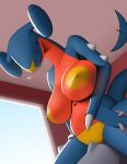  anthro areola big_breasts breasts creatiffy cunnilingus digital_media_(artwork) dragon duo english_text female garchomp generation_4_pokemon hi_res huge_breasts humanoid male male/female nintendo nipples nude open_mouth oral pokemon pokemon_(species) scalie sex tail text thick_thighs vaginal 