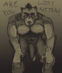  abs animal_humanoid anthro balls biceps big_breasts big_penis breasts canid canid_humanoid canine canine_humanoid canis digital_drawing_(artwork) digital_media_(artwork) domestic_dog dominant english_text erection foreskin fur genitals grey_body grey_fur hi_res huge_penis humanoid humanoid_genitalia humanoid_penis looking_at_viewer male mammal mammal_humanoid muscular muscular_anthro muscular_male nude pecs penis pit_bull selem997 simple_background solo solo_focus text 