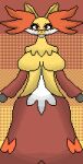  animated anthro breasts delphox digital_media_(artwork) ear_tuft facial_piercing female fur generation_6_pokemon hi_res lucidnightmarezz nintendo nose_piercing pericings piercing pixel_(artwork) pixel_animation pokemon pokemon_(species) red_body red_fur solo tuft yellow_body yellow_fur 