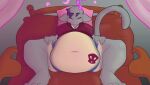  animated anthro chubby_female domestic_cat duo endosoma felid feline felis female female/female male male/female mammal overweight phos phosphobos sleeping sleeping_together slightly_chubby tired vore 