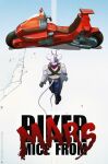  akira_(film) anthro biker biker_jacket biker_mice_from_mars boots clothing footwear hi_res male mammal motorcycle mouse movie_poster movie_reference murid murine muscular muscular_male parody road rodent solo vehicle vinnie_(bmfm) wheels zenthetiger 