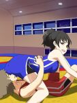  2girls ass doubt!_school_girls_mystery! multiple_girls tagme wrestling wrestling_outfit 