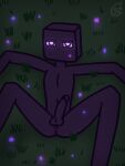  anus cclover enderman genitals grass humanoid male male/male microsoft minecraft mojang plant solo xbox_game_studios 