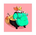  anthro belly belly_overhang belly_rolls beverage big_belly big_butt bottom_heavy braixen breasts butt candy canid canine cankles chubby_cheeks clothed clothing dessert digital_media_(artwork) drinking ear_tuft fat_arma fat_legs fat_rolls flabby_arms flabby_butt flabby_legs food fur generation_6_pokemon hair_to_side hi_res holding_object hoodie huge_belly huge_butt huge_thighs inner_ear_fluff jacket looking_at_viewer love_handles male mammal marshmallow mcdoots milkshake moobs morbidly_obese navel nintendo obese obese_anthro obese_male overweight overweight_anthro overweight_male pants_sagging pokemon pokemon_(species) pudgy_belly simple_background solo stick sweatpants swoop_haircut teal_clothing thick_calves thick_thighs three-quarter_view tight_clothing topwear tuft wide_hips yellow_body yellow_fur 
