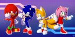  amy_rose blue_body blue_eyes blue_fur canid canine clothing echidna eulipotyphlan footwear fox fur green_eyes hedgehog hi_res johnisdaboi27 knuckles_the_echidna mammal miles_prower monotreme orange_body orange_fur pattern_background pink_body pink_fur purple_eyes red_body red_clothing red_footwear red_fur red_shoes sega shoes simple_background sonic_the_hedgehog sonic_the_hedgehog_(series) 