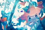  animal_focus artist_name bamboo closed_mouth commentary_request dated highres jirachi leaf nagakura_(seven_walkers) no_humans pokemon pokemon_(creature) 