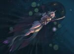  2023 bound colored demon duo eyes_closed female hair har hi_res hooves horn humanoid humanoid_hands humanoid_pointy_ears league_of_legends long_hair male partially_submerged purple_body purple_skin raylor_7 riot_games soraka staff tahm_kench_(lol) underwater water 