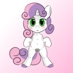  anthro cutie_mark_crusaders_(mlp) cutiecarbon female feral genitals hasbro hi_res humanoid my_little_pony pussy solo 