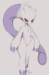  anthro female flat_chested genitals hatsumiilkshake hi_res legendary_pokemon mega_evolution mega_mewtwo mega_mewtwo_y multicolored_body nintendo nude pokemon pokemon_(species) purple_body pussy red_eyes solo two_tone_body white_body 