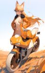  absurd_res canid canid_taur canine canine_taur corpsmanwelt cybernetics cyborg ezo_red_fox_(kemono_friends) female fox fox_taur hair hi_res kemono_friends living_machine living_vehicle long_hair machine mammal mammal_taur motaur solo solo_focus sweatshirt taur vehicle 