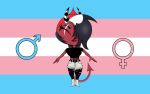  absurd_res b.d.a.r. female_symbol flag gender_symbol gynomorph helluva_boss hi_res humanoid imp intersex lgbt lgbt_pride male_symbol pride_colors sallie_may_(helluva_boss) solo symbol trans_(lore) trans_woman_(lore) transgender_pride_colors 